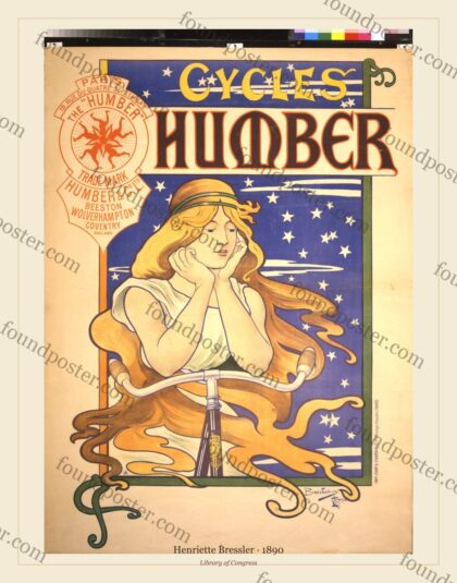 Henriette Bressler — Humber Cycles (1890)