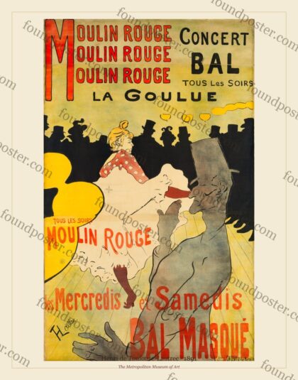 Henri de Toulouse-Lautrec — Moulin Rouge: La Goulue (1891)