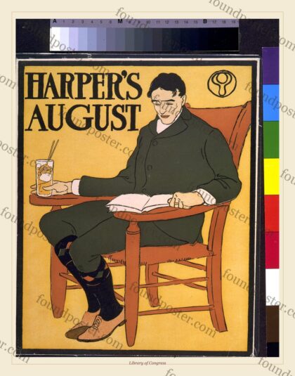 Edward Penfield — Harper’s Magazine: August (1898)