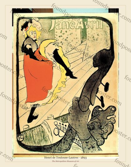 Henri de Toulouse-Lautrec — Jane Avril (1893)