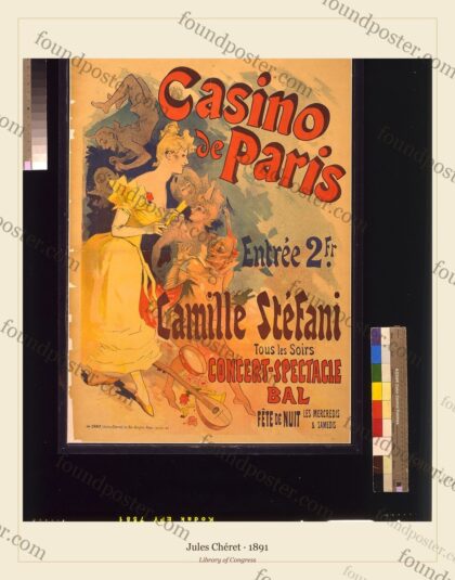 Jules Chéret — Casino de Paris (1891)
