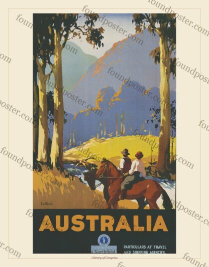 James Northfield — Australia Travel Poster (1920)