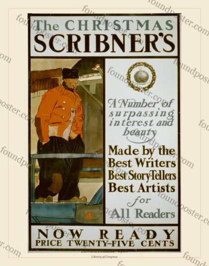 Edward Penfield — The Christmas Scribner’s (1900)