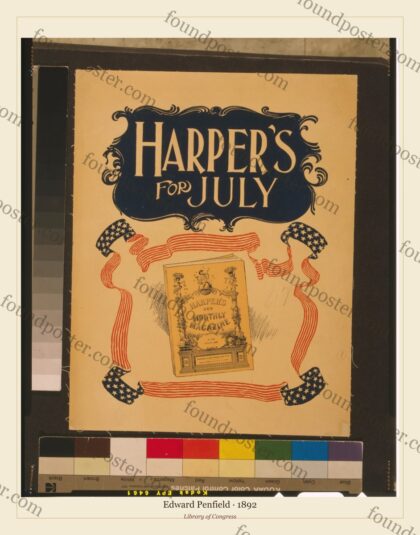 Edward Penfield — Harper’s Magazine: July (1892)