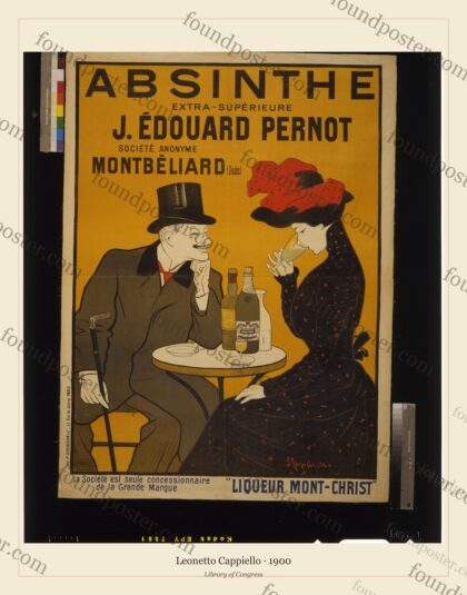 Leonetto Cappiello — Absinthe J. Édouard Pernot (1900)