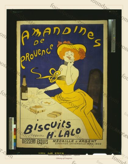 Leonetto Cappiello — Amandines de Provence (1900)